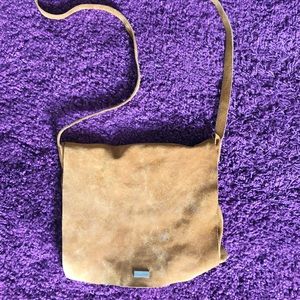 Festival Hippie-style Suede Shoulder Bag